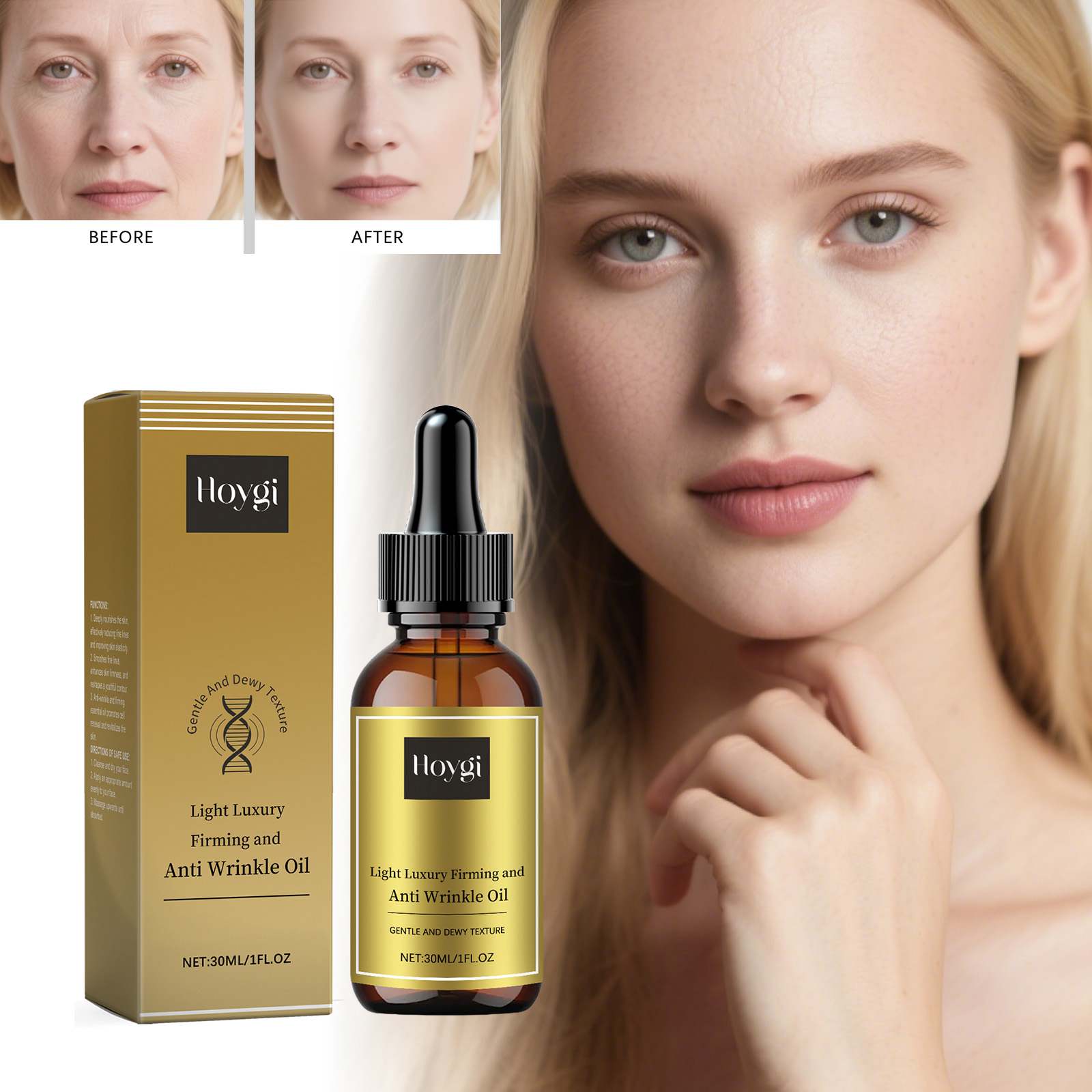 Luxury Skincare & Spa - Firming Facial Care Oil Lifting Anti