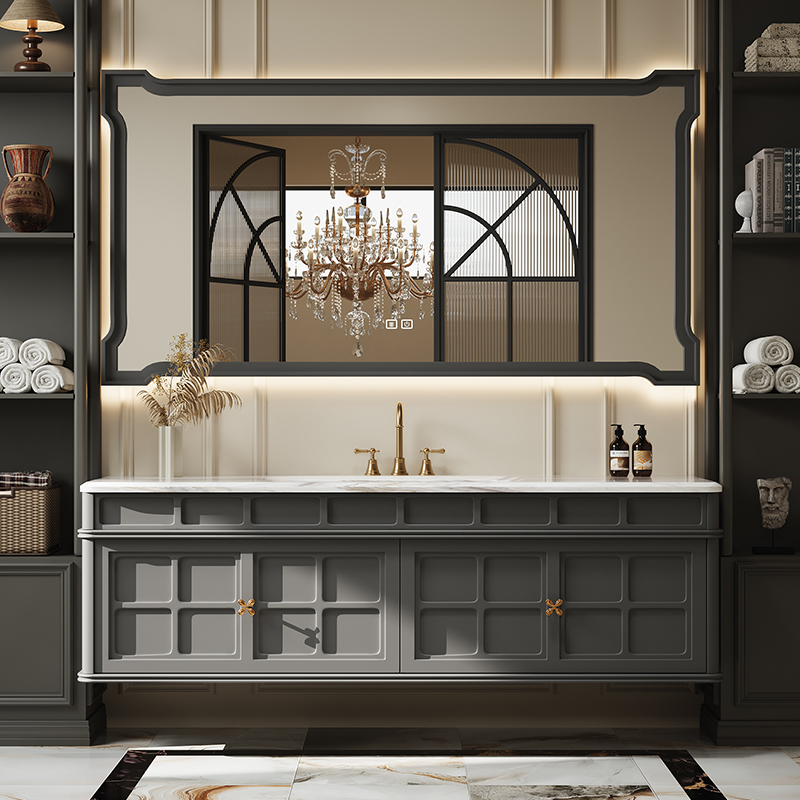 French Retro Bathroom Cabinet  - Luxury Skincare & Spa review and price