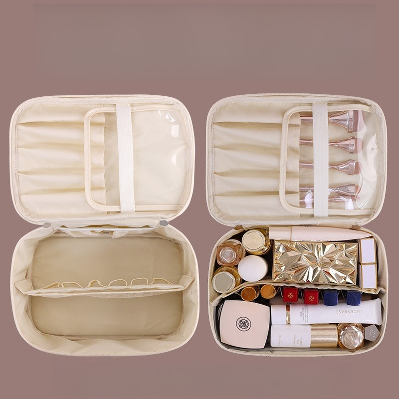 Luxury PU Makeup Bag for Women - Luxury Skincare Box review and price