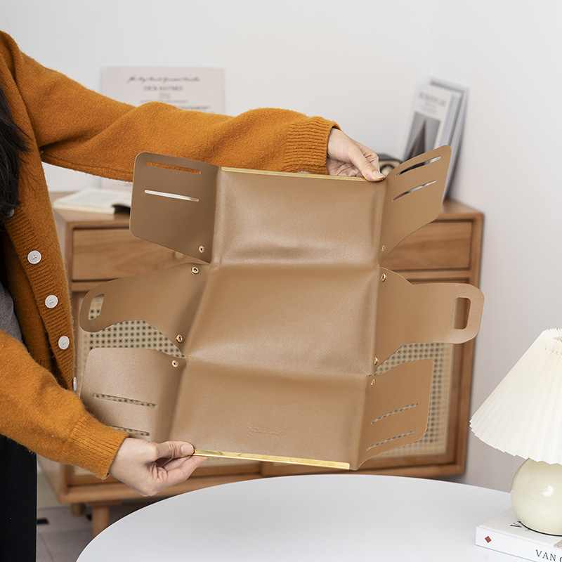 Light luxury leather storage b - Luxury Skincare Box review and price